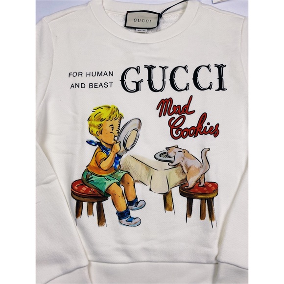 Gucci mad cookies sweatshirt off white - Picture 5 of 15
